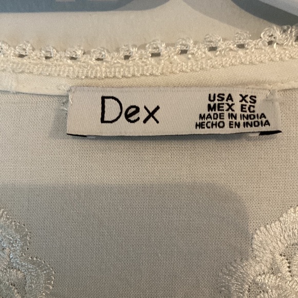 Embroidered Fringe Top - Picture 3 of 6